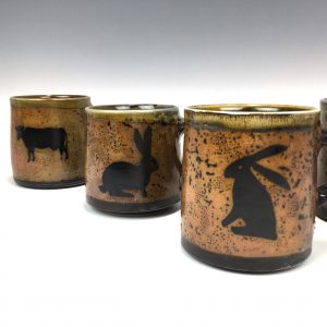 Animal Series mugs by Terry Plasket