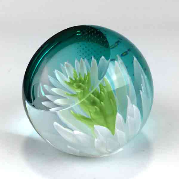 Floral Charms Water Lily Paperweight