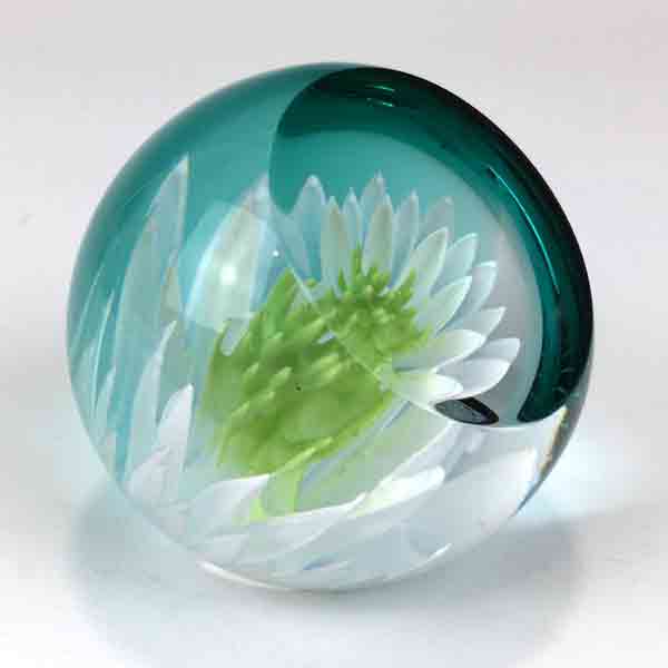 Floral Charms Water Lily Paperweight