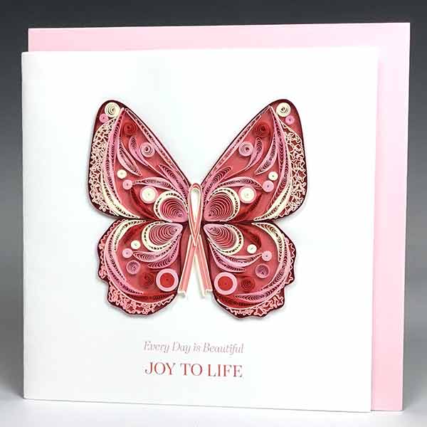 Quilling Card: Joy to Life