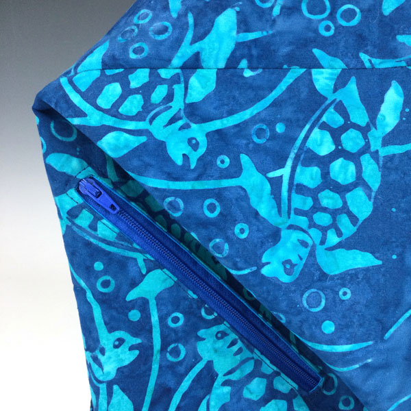 Turtle Batik Rucksack Backpack by Dianne Wood