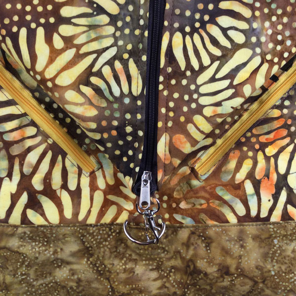 Sunflower Batik Rucksack Backpack by Dianne Wood