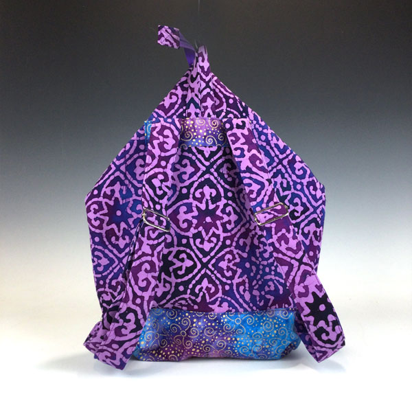 Purple Batik Rucksack Backpack – Dianne Wood