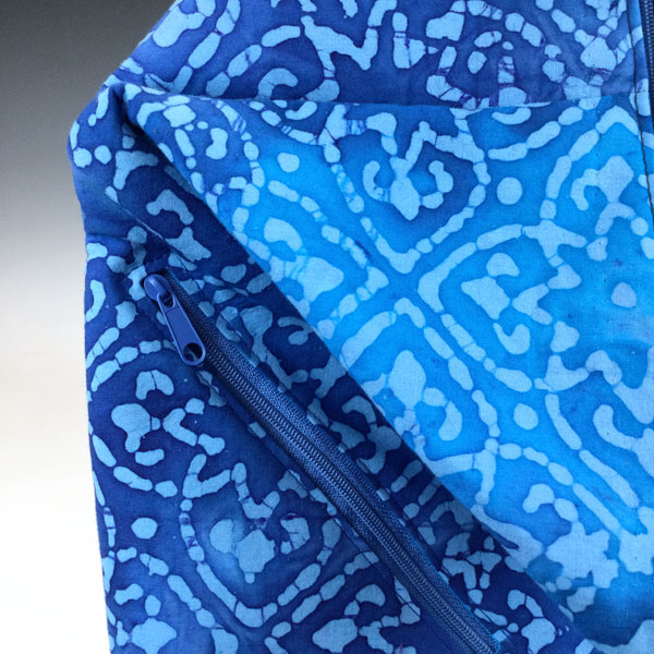 Blue Batik Rucksack Backpack – Dianne Wood