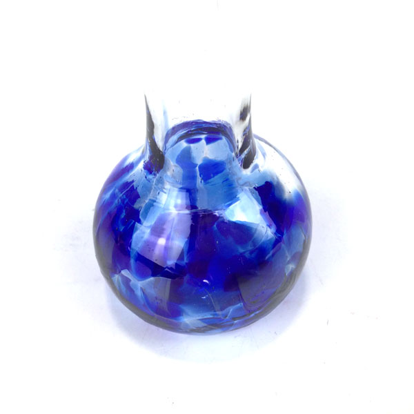 Cobalt Blue Mom’s Little Vase by Henrietta Glass