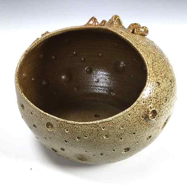 Phyllis Seidner Ceramic Moon Planter #1