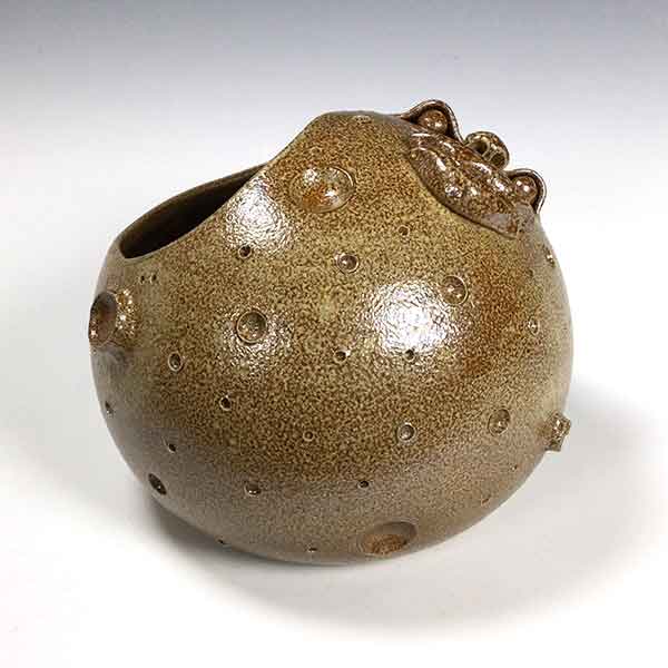 Phyllis Seidner Ceramic Moon Planter #3