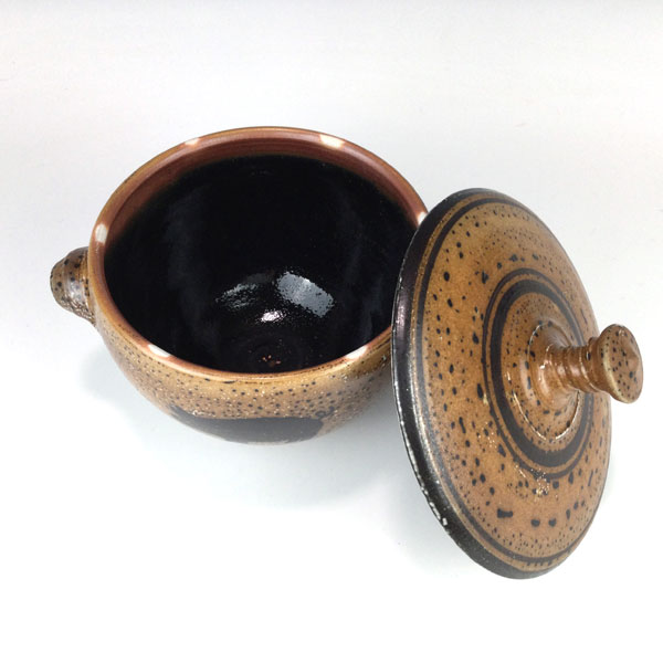 Pig Lidded Bowl by Terry Plasket