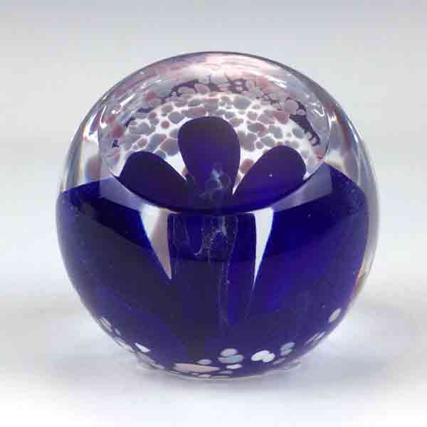 Blossom Sapphire Paperweight