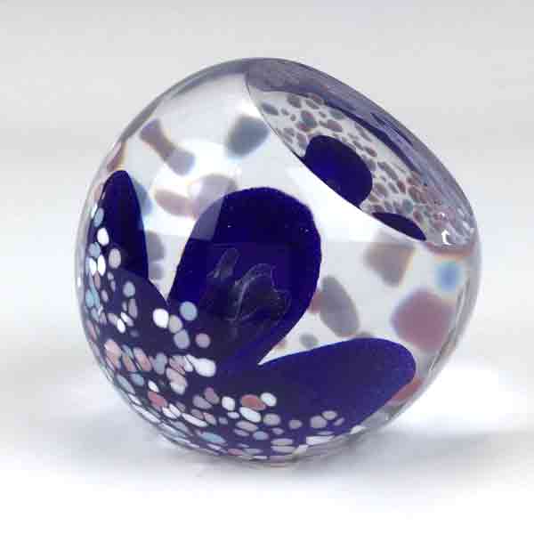 Blossom Sapphire Paperweight