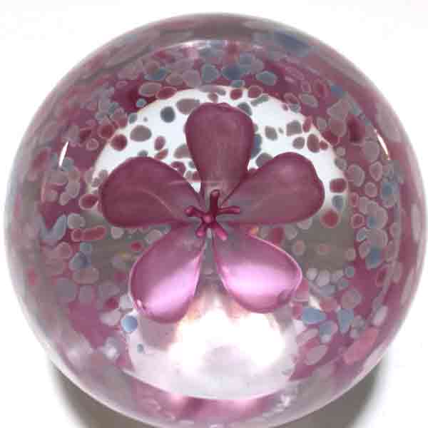 Blossom Rose Paperweight by Caithness Glass