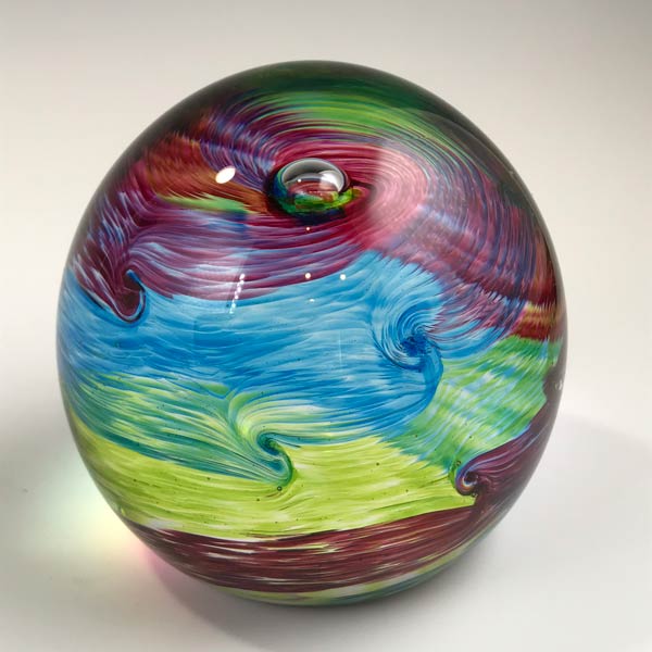 Joy – Lime Paperweight by Caithness Glass