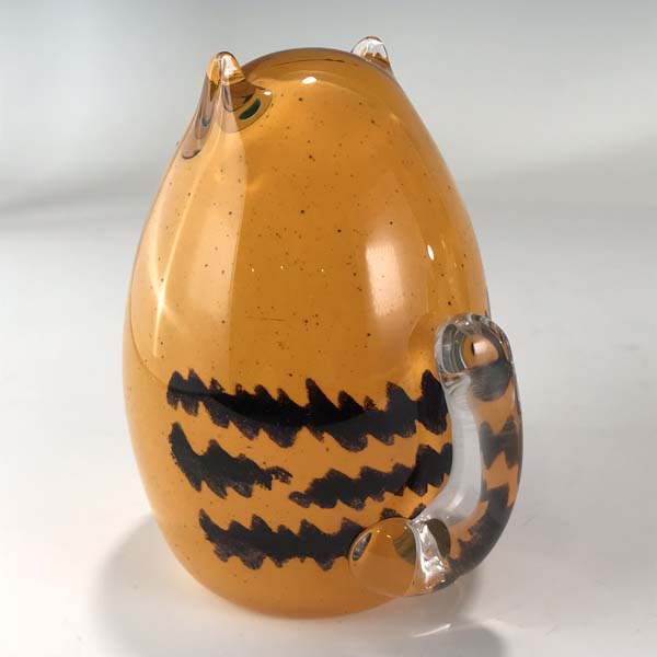 Purrfect Ginger Cat by Caithness Glass