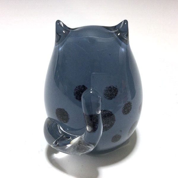 Purrfect Gray Kitten by Caithness Glass