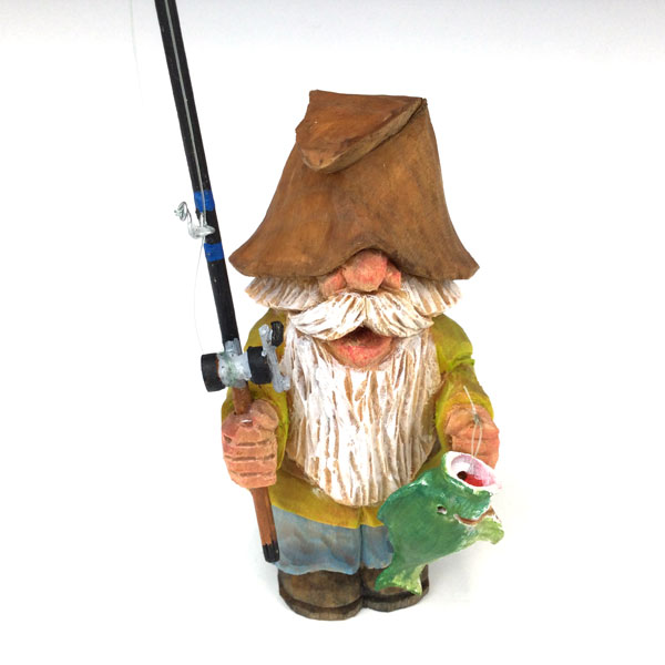Seth the Fisherman Gnome by Domenick Maggio