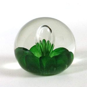 Crimp Paperweight in Green by WheatonArts