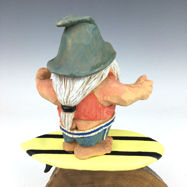 Augie the Surfer Gnome by Domenick Maggio