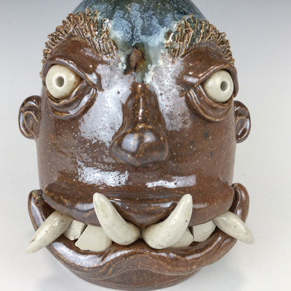 Shop WheatonArts | Ugly Jug w/ Tusks and Teeth - Shop WheatonArts