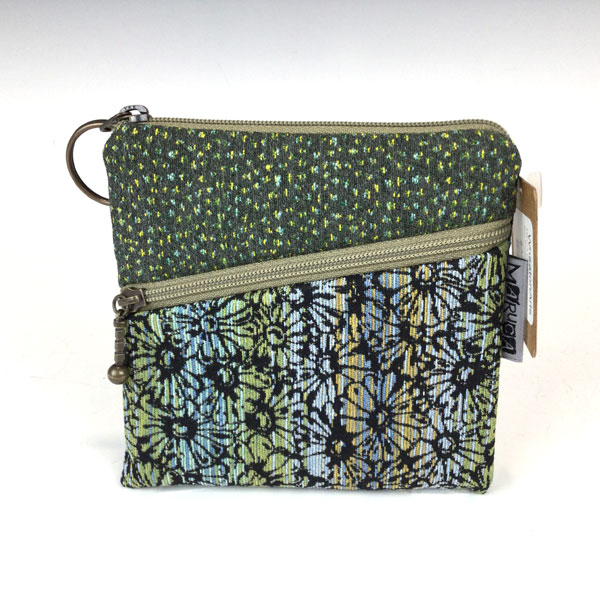 Roo Pouch in Wildflower Green by Maruca Design