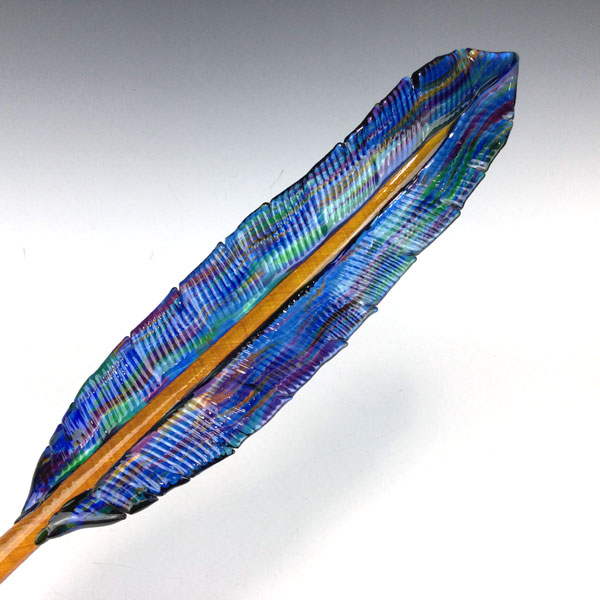 Large Feather Island by Scott Staats Glass
