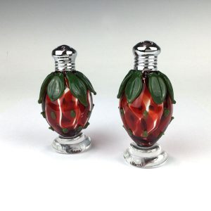Strawberry Picnic Salt and Pepper Shakers