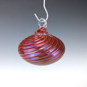 Candy Red Satellite Ornament