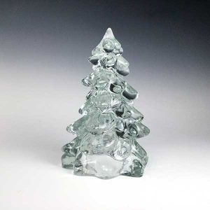 8″ Crystal Evergreen Tree