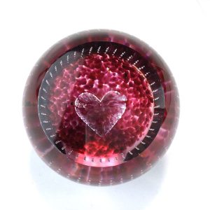 Forever in My HeartPaperweight by Caithness Glass