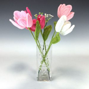 Clear Love Vase by David Duthie