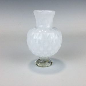 White Bud Vase by WheatonArts