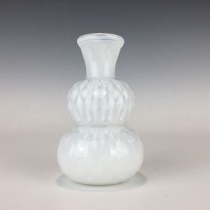 White Bud Vase by WheatonArts