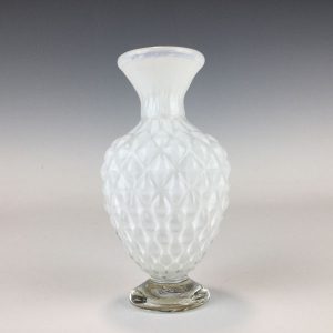 White Bud Vase by WheatonArts