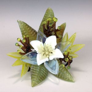 Ghost Cluster Flower Sculpture