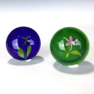 Group of 2-Lady Slipper & Cattleya Orchid Studies