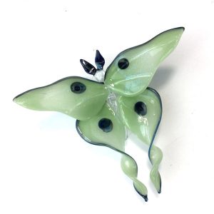 Luna Moth Sculpture by Loy Allen