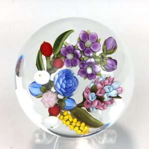 Small Lavender Floral Pwt by Clinton Smith