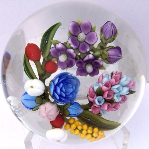 Small Lavender Floral Pwt by Clinton Smith