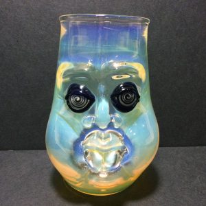 Silver Fumed Face Cup by Rocko Belloso