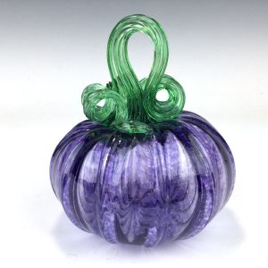 Amethyst Pumpkin with Jungle Green Stem