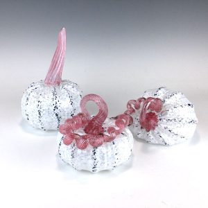 Wheaton Arts Poodle Skirt Pumpkin Trio