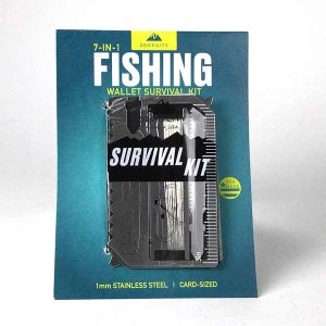 Wallet Sized Fishing Survival Kit