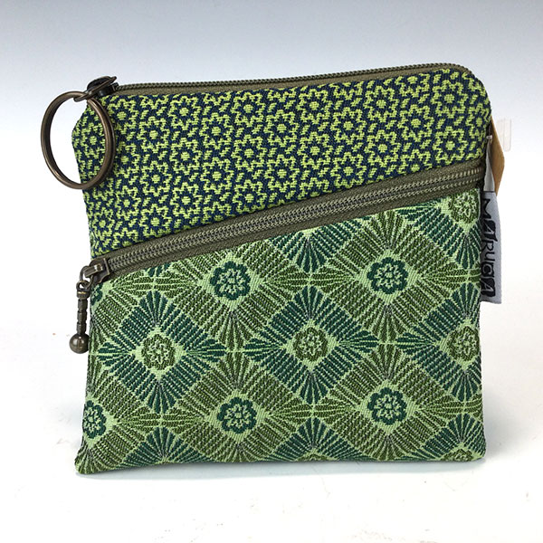 Roo Pouch in Mosaic Green