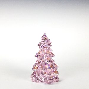 Mosser Glass 2.75" Rose Carnival Evergreen Tree