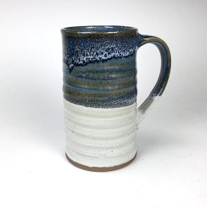Tessa Cotta Tall Blue/White Mug
