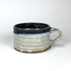 Tessa Soup Mug Blue/White