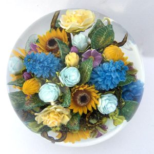 Lilac Bouquet Orb by David Graeber