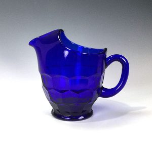 Glass Pitcher Cobalt