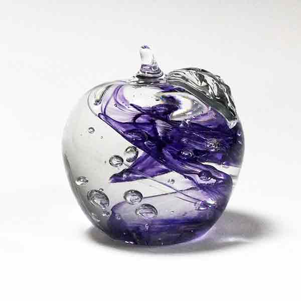 Swirl Apple Hyacinth Paperweight by WheatonArts