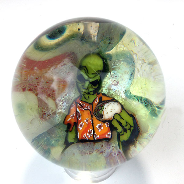 Alien Fresh Tacos Marble by Stephen Boehme