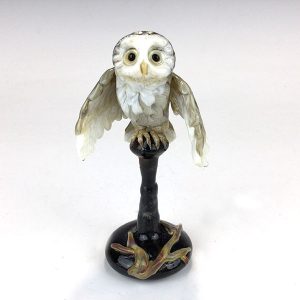 Owl Figurine by Oksana Puzhalova